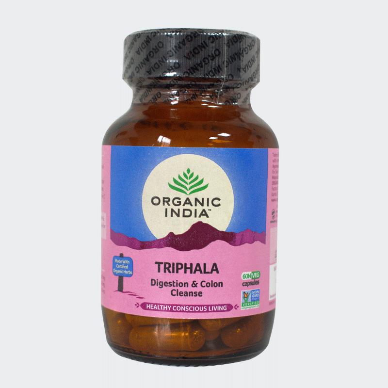 TRIPHALA CAPSULE ORGANIC INDIA Vedic Ausadhi